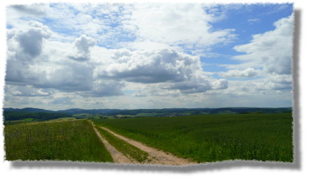 das Wetter am Sonntagnachmittag...