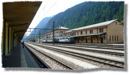der Bahnhof Brenner...