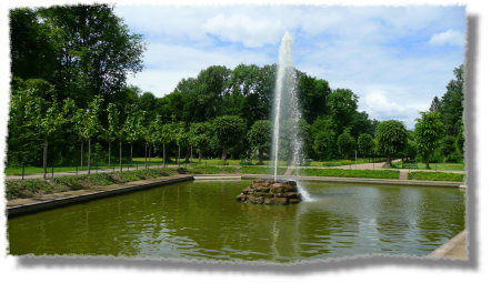 der Schlo�park in Dieburg...